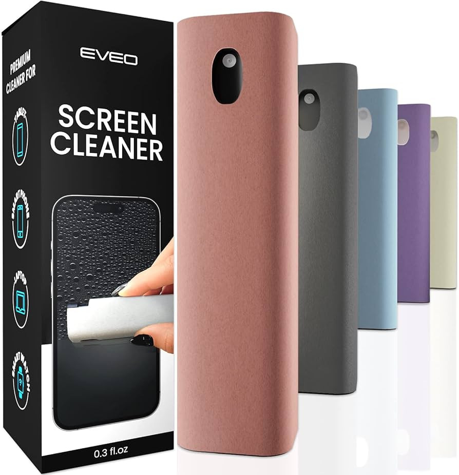 EVEO Screen Cleaner Spray and Wipe - Computer Screen Cleaner, Laptop Screen Cleaner, MacBook & iP... | Amazon (US)