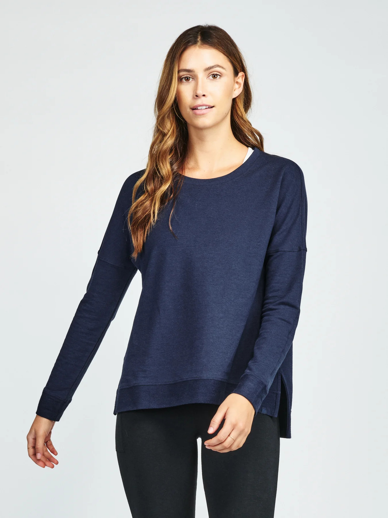 Women's Riverwalk French Terry Casual Sweatshirt | tasc Performance | tasc Performance