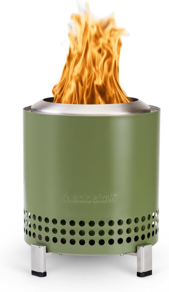 Solo Stove Mesa XL, 7 Inch Tabletop Fire Pit with Stand - Smokeless, Stainless Steel Fire Pit for... | Amazon (US)