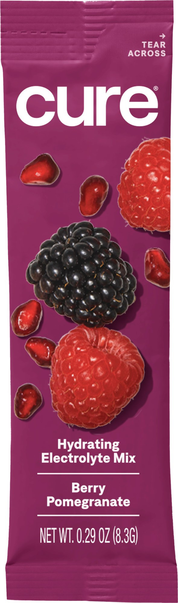 Cure Hydration Hydrating Electrolyte Drink Mix - 1 Serving Berry Pomegranate | REI