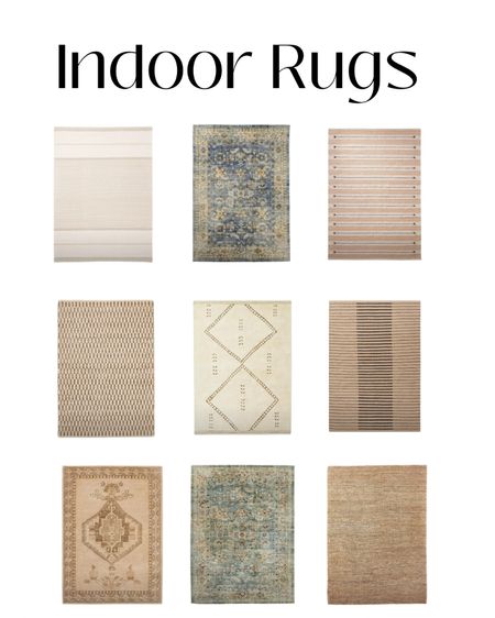 Sharing some indoor rugs from Target! I love that these rugs add texture to any space. ✨

Target rugs, home decor, neutral indoor rugs, Studio McGee rugs