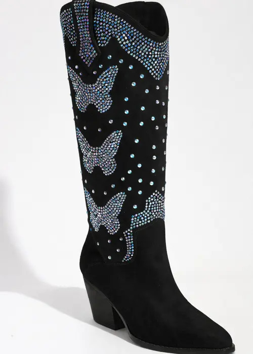 SPARKL Aurora Boot in Black at Nordstrom, Size 11 | Nordstrom
