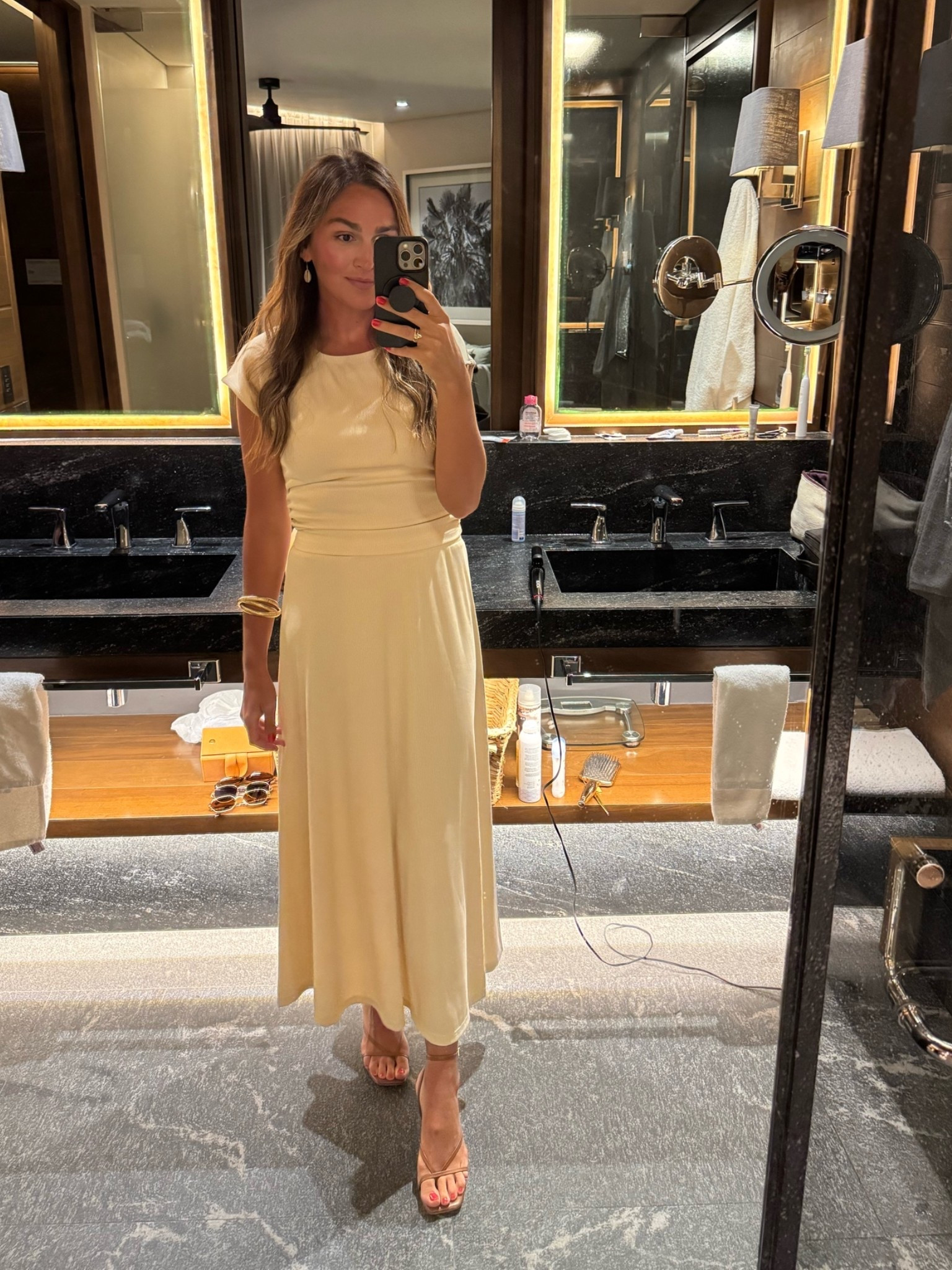 This isn’t my usual style but I got this for family pics on the beach last year and never wore it —would still be a good option! 🏝️ 

Two piece set —super stretchy, nice weight, snatches you in at the waist. Has ruched sides. I’m wearing a medium. Under $40!

Strappy short heeled sandals— TTS

vacations outfit beach

#LTKootd #LTKTravel #LTKmomlife