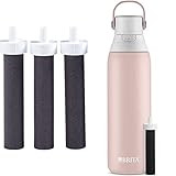 Brita Water Bottle Filter, Premium Water Bottle Replacement Filters, BPA Free, 3 Count & Stainless S | Amazon (US)