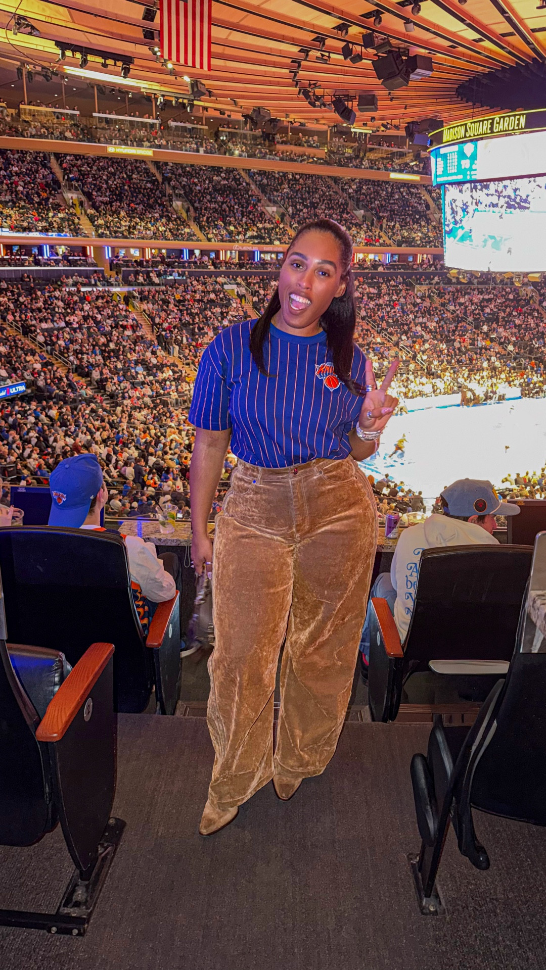 Game night at the Garden 🏀 — a Knicks top styled with @adidas  suede pants, a Coach mini bag, and brown suede Vince Camuto ankle boots 🤎✨

#StreetwearChic
#LTKCreator #NightOutLook


#LTKootd #LTKgrwm #LTKdayinmylife