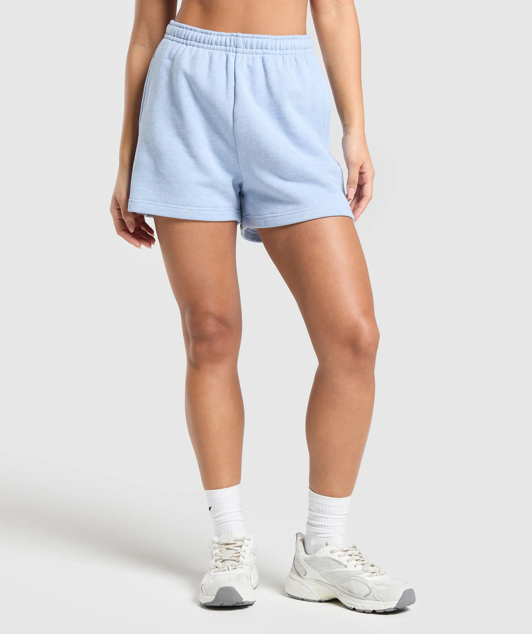 Gymshark Rest Day Sweats 2.0 Shorts - Blue Marl | Gymshark CA