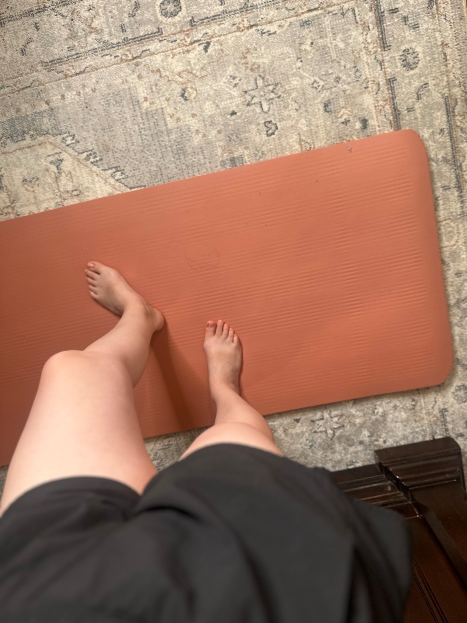 My new favorite yoga mat! Affordable and thick helps my knees wrists and elbows so much! 

#LTKHome #LTKActive #LTKFindsUnder50