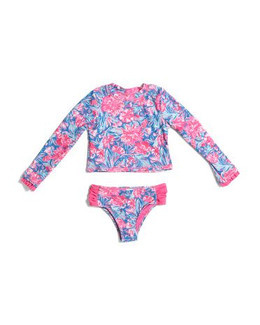 Toddler Girls 2pc Rash Guard Set | TJ Maxx