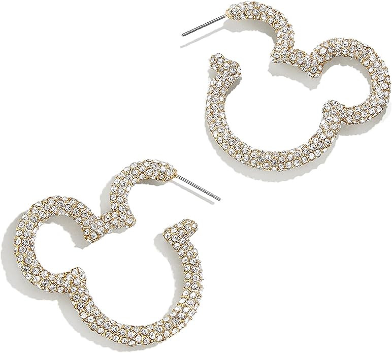 Disney's Mickey Mouse Themed Earrings - Licensed Disney Jewelry for Women | Amazon (US)