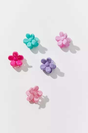 Mini Flower Clip Set | Urban Outfitters (US and RoW)