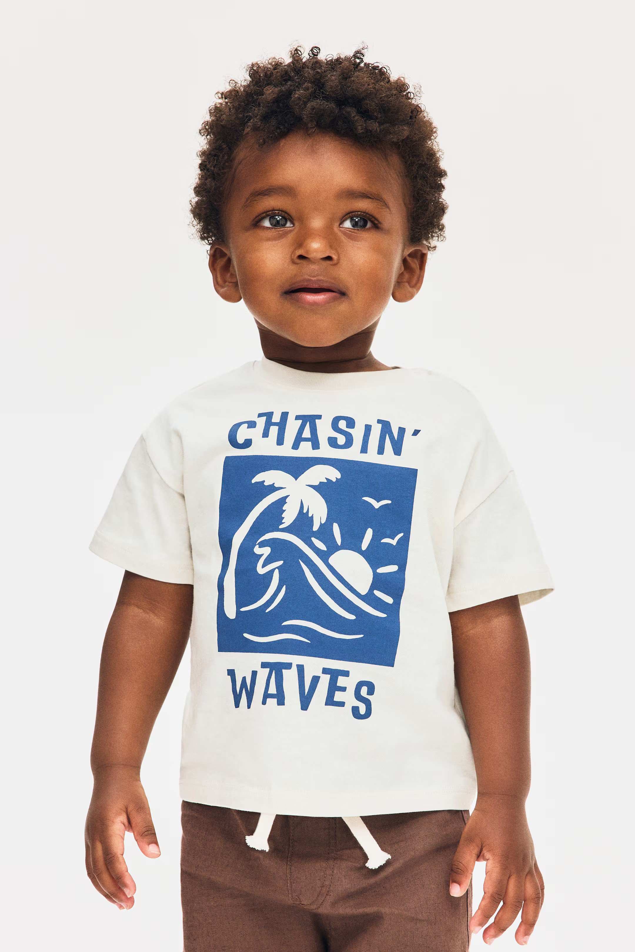 Printed Cotton T-Shirt | H&M (US, CA, MX)