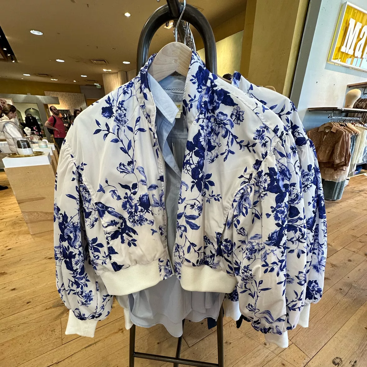 By Anthropologie Floral Jacket