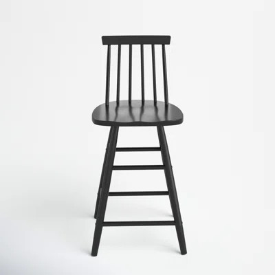 Pratt Counter Stool with Solid Wood Frame | Wayfair North America