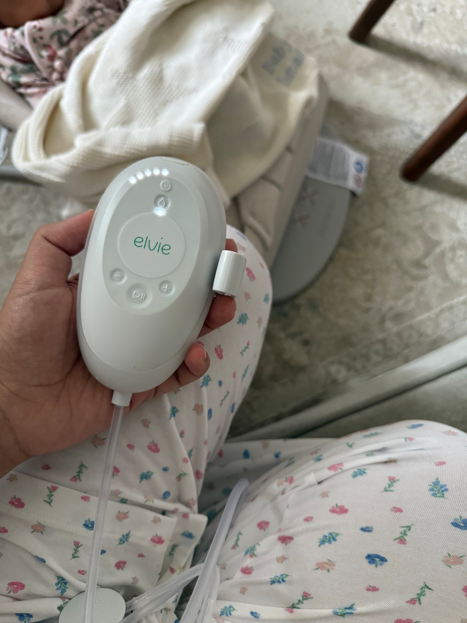 Breast pump Elvie bouncer PJs 

#LTKautumn #LTKuk #LTKmaternity