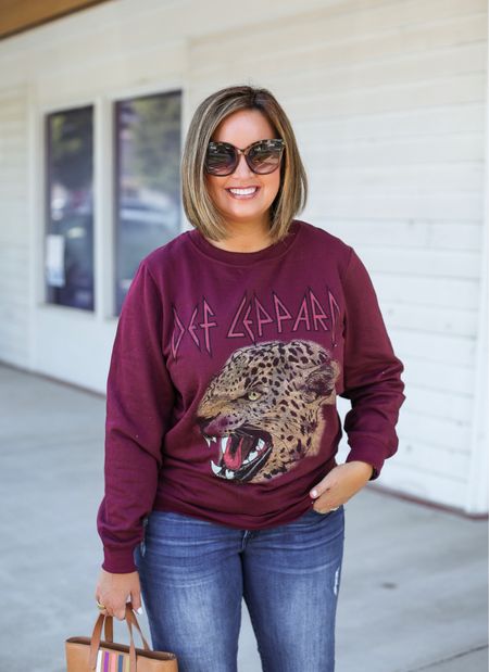 Def Leppard sweatshirt - I recommend sizing up 

August best seller - see all the Top 10 from August on smartsouthernstyle.com

Target style / fall outfit /graphic sweatshirt 



#LTKsalealert #LTKunder50 #LTKstyletip