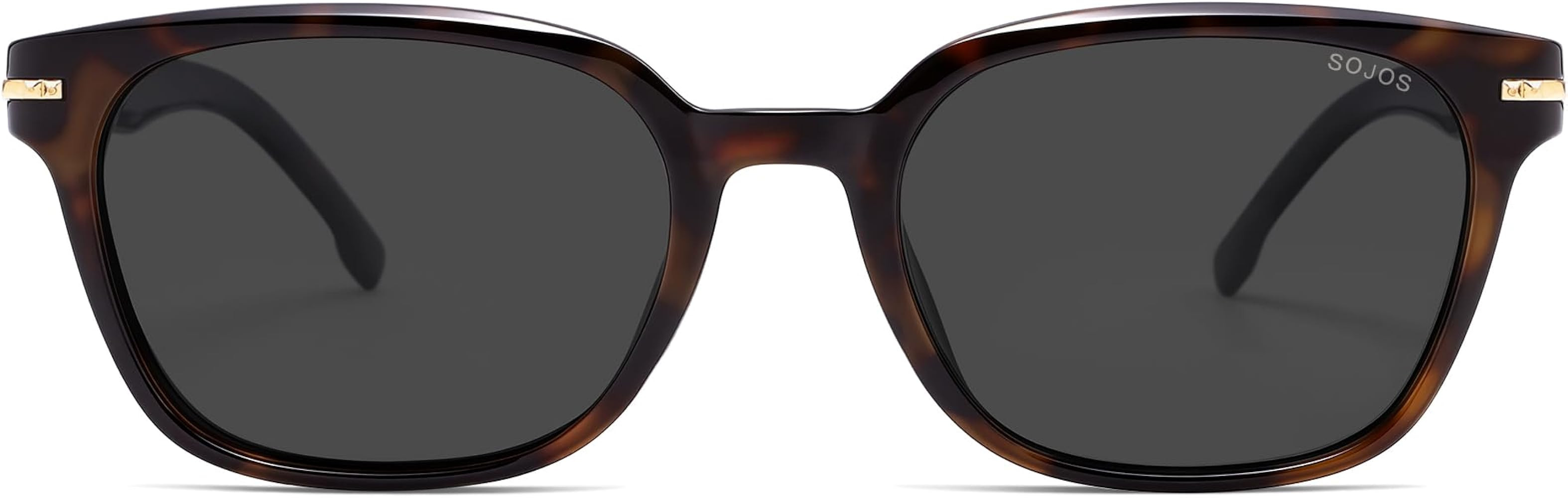 SOJOS Retro Rounded Square Polarized Sunglasses for Women Men,Trendy Light Weight Frame UV400 Pro... | Amazon (US)