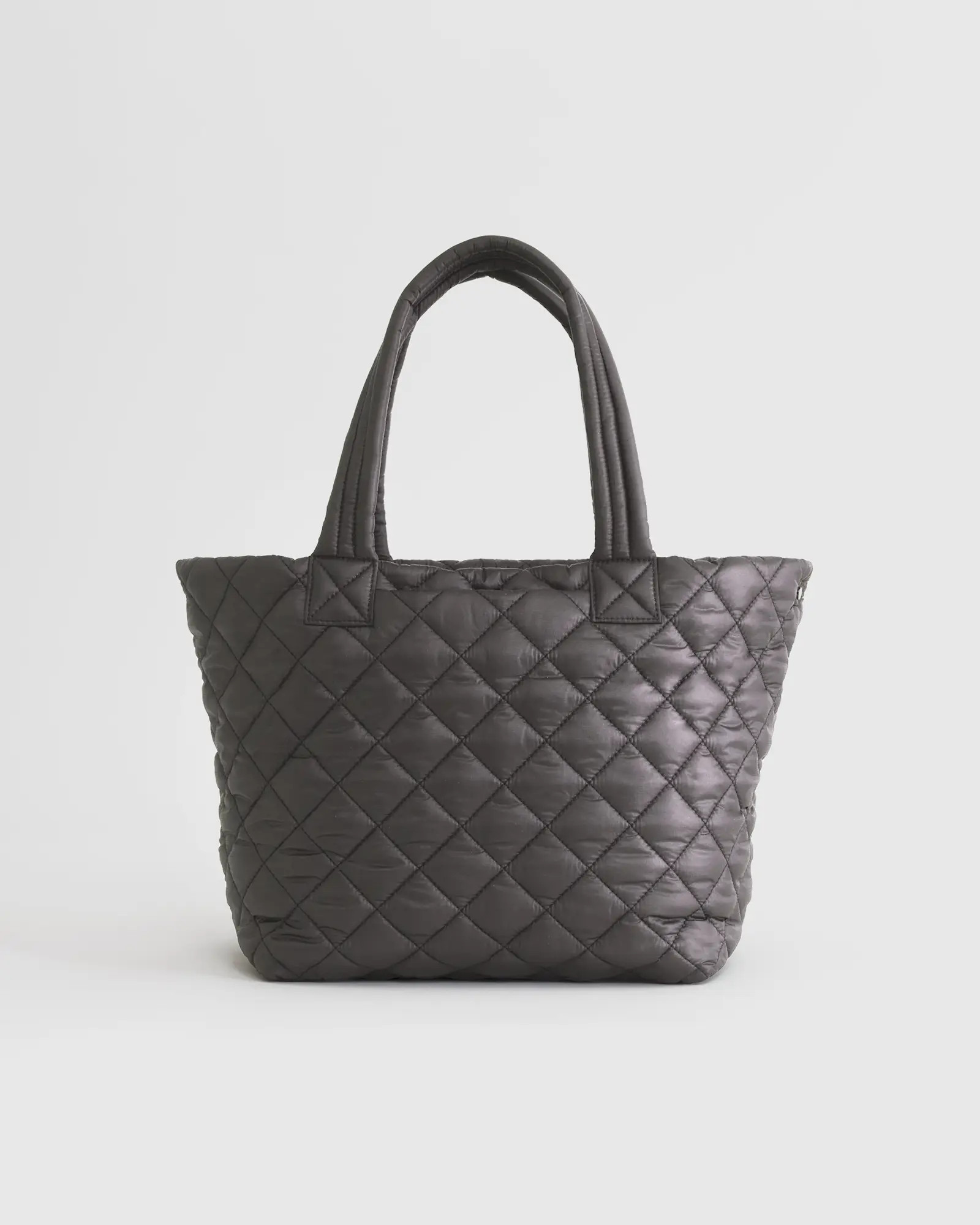 Transit Quilted Carry-All Tote in Charcoal | Quince