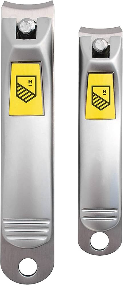 Nail Clippers Set - 2 Pack Stainless Steel Ingrown Toenail Tool, Professional Fingernail & Toenai... | Amazon (US)