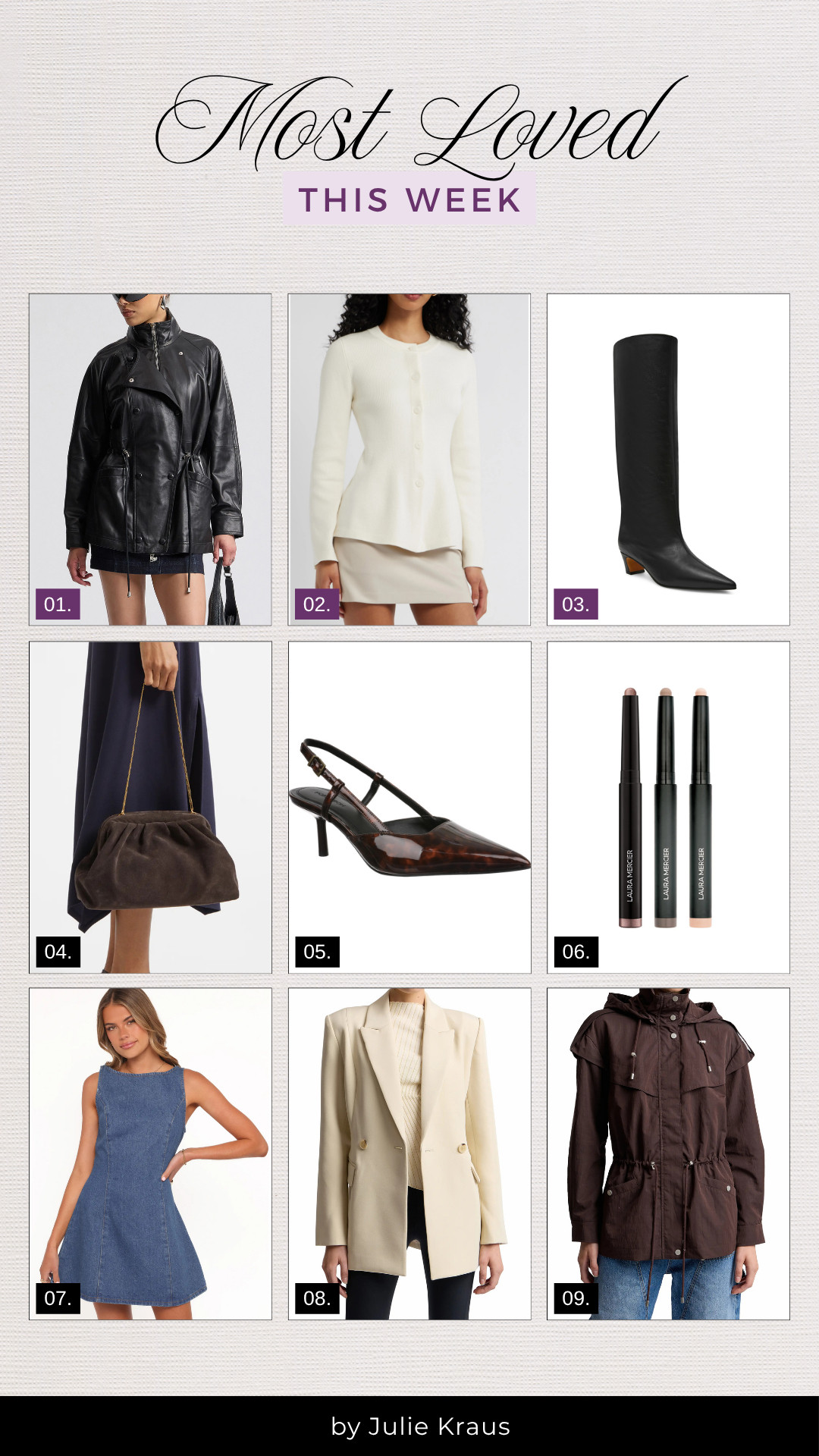 What you loved most this week! 

 #LTKgrwm #LTKootd #LTKOver40