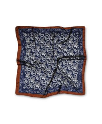 belle & bloom Women's Library Romance Fashion Scarf - Navy/rust | Macy's