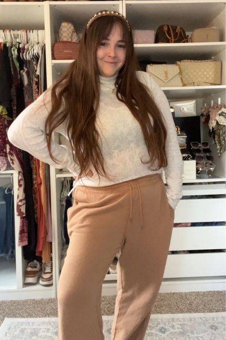 Being a stay at home mom or working from home doesn’t mean you can’t look cute! These joggers and thermal top make an adorable comfy outfit, yet also make me feel put together!

#LTKsalealert #LTKmidsize #LTKSeasonal