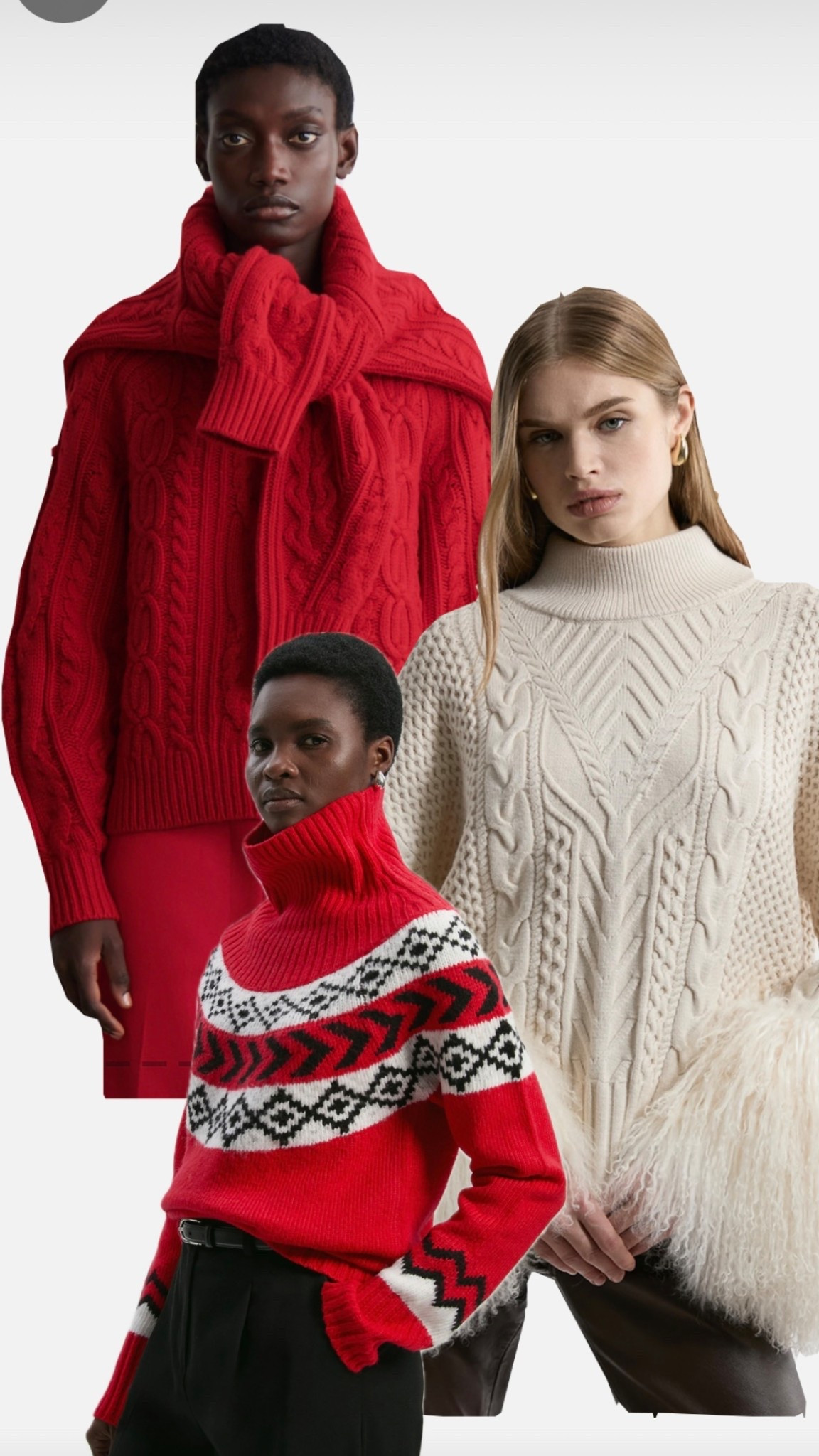 Loving these festive knits I’ve ordered in small 

#LTKCyberWeek #LTKfestive #LTKwinter