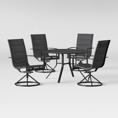 Avalon 5pc Sling & Steel Patio Dining Set - Project 62™ | Target