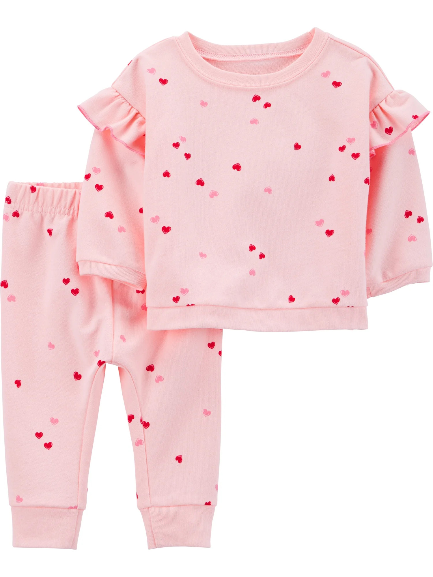 Carter's Child of Mine Baby Girl Valentine's Outfit Set, Sizes Newborn-12 Months | Walmart (US)