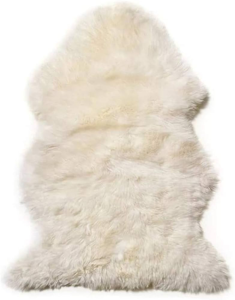 Natural Australian Sheepskin Rug (2x3 ft) with Free Brush- Ideal for Living Room, Bedroom, Area R... | Amazon (CA)