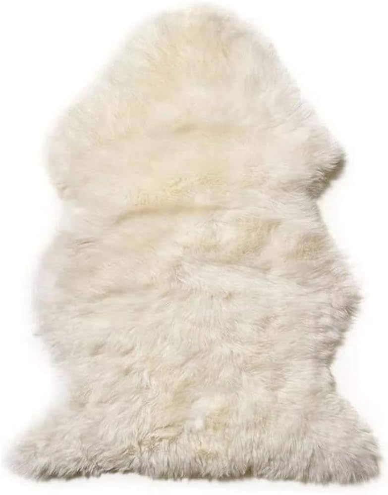 Natural Scandinavian Icelandic Sheepskin Rugs (Ivory White) 2 * 3 Ft - Living Room & Bedroom Fluf... | Amazon (CA)