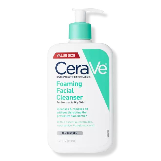 Foaming Face Wash for Normal to Oily Skin​ - CeraVe | Ulta Beauty | Ulta