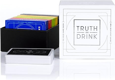 Truth or Drink The Game by Cut Games - Hilariously Funny Questions You’d Dare to Answer Out Lou... | Amazon (US)
