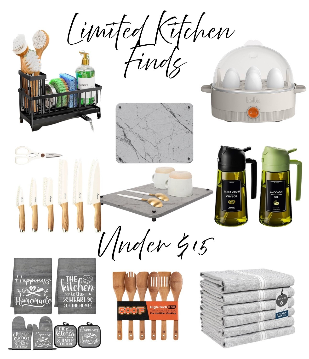 Limited Kitchen Finds under $15

#LTKHome #LTKfoodie #LTKSaleAlert