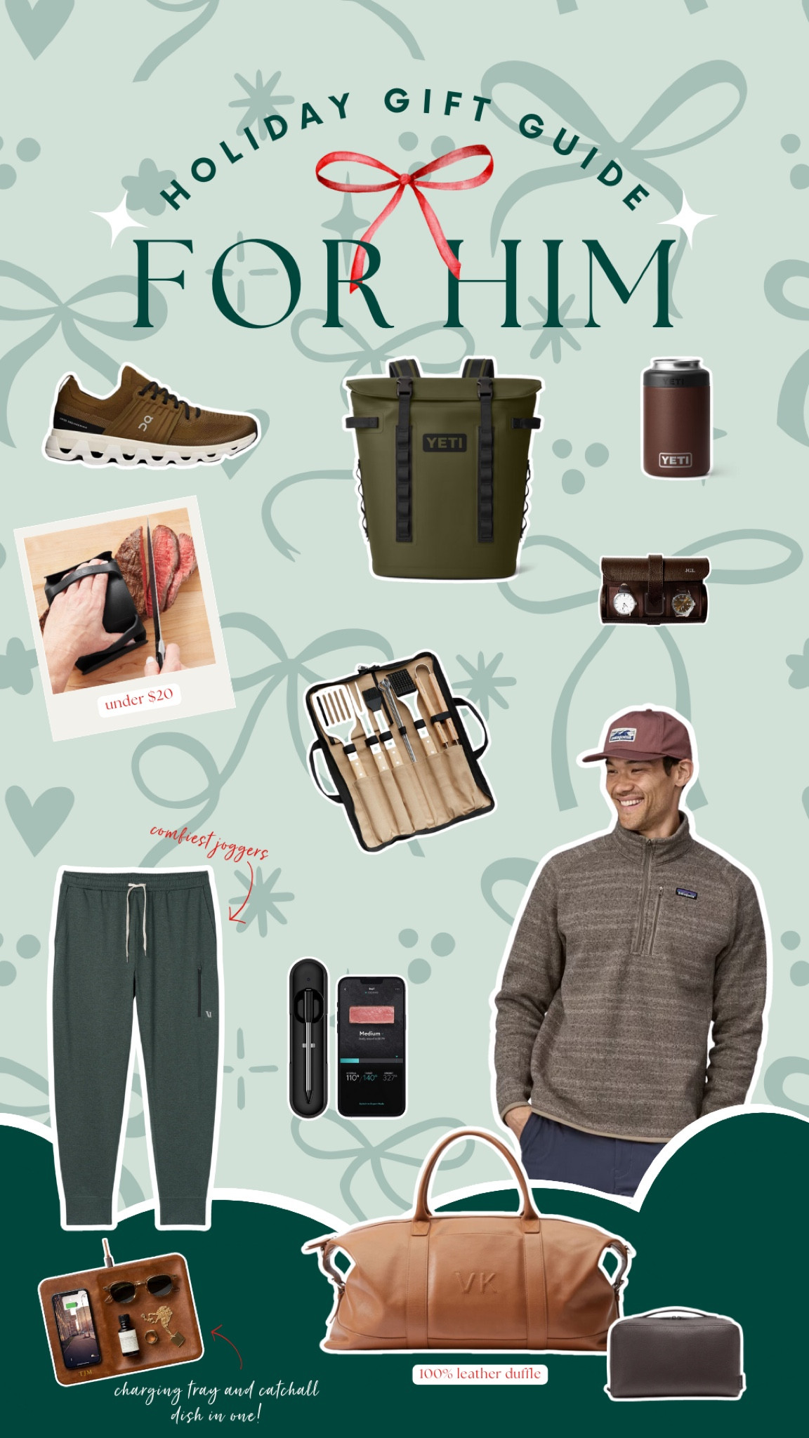 Holiday gift guide for him 💚

#LTKGiftGuide #LTKMens #LTKHoliday