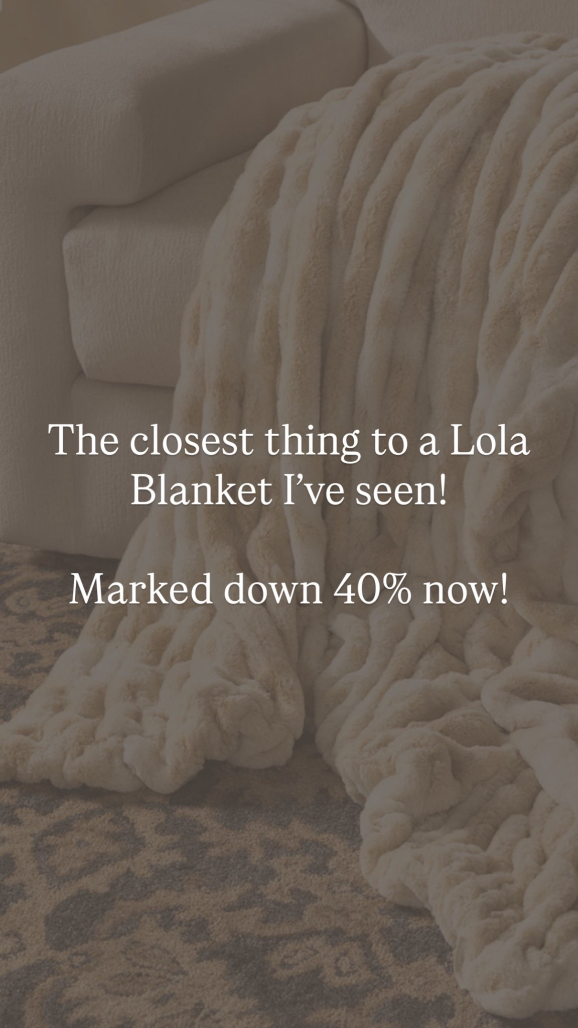 Lola blanket look alike! This blanket is unreal! Gifting to my teen daughter!

#LTKHoliday #LTKHome #LTKGiftGuide