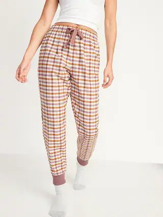 Matching Printed Flannel Jogger Pajama Pants for Women | Old Navy (US)