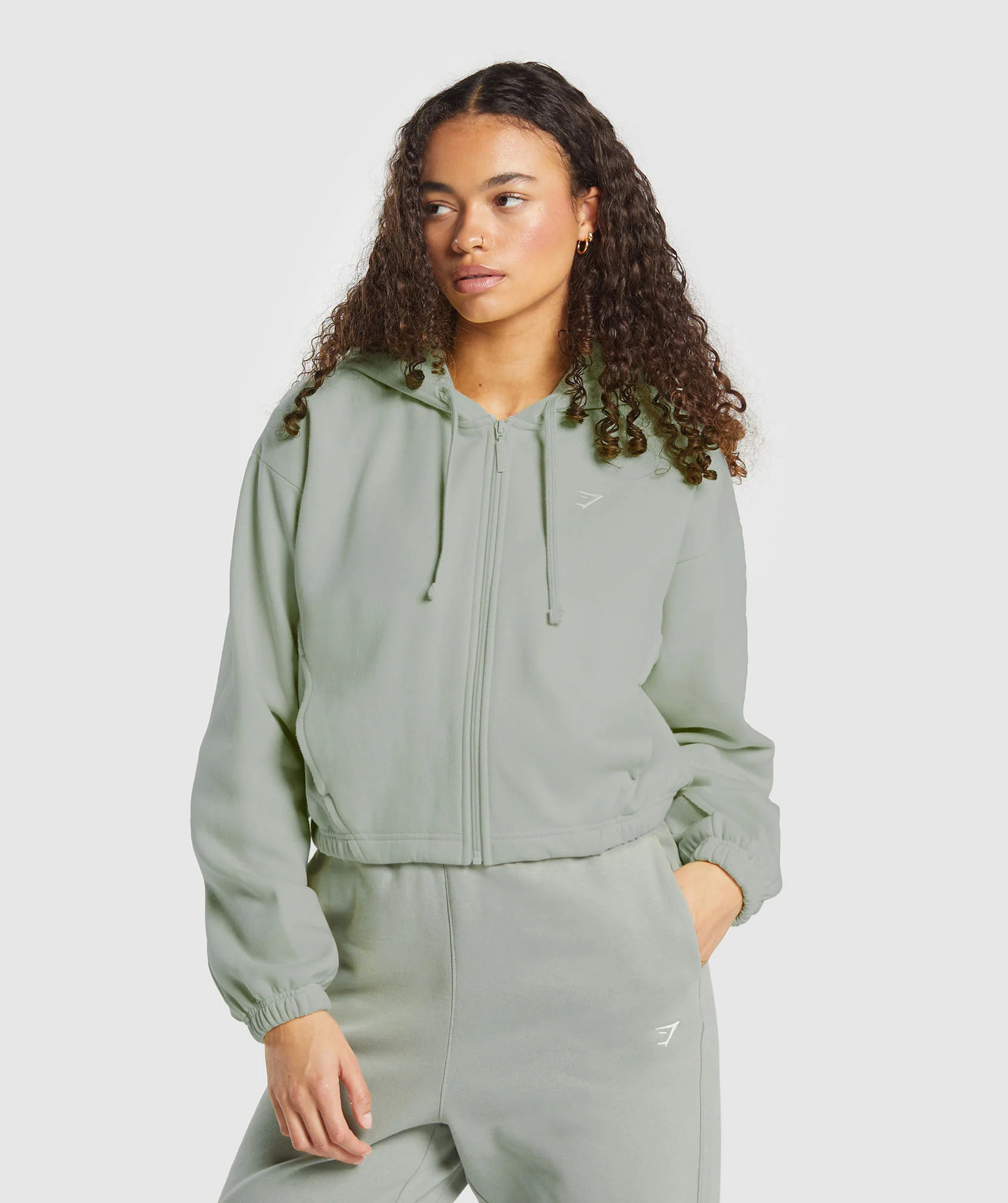 Fleece Zip Hoodie | Gymshark US