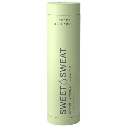 Sports Research Sweet Sweat Workout Enhancer Roll-On Gel Stick - Sweat Harder and Faster, Helps Promote Water Weight Loss, Use with Sweet Sweat Waist Trimmer | Amazon (US)