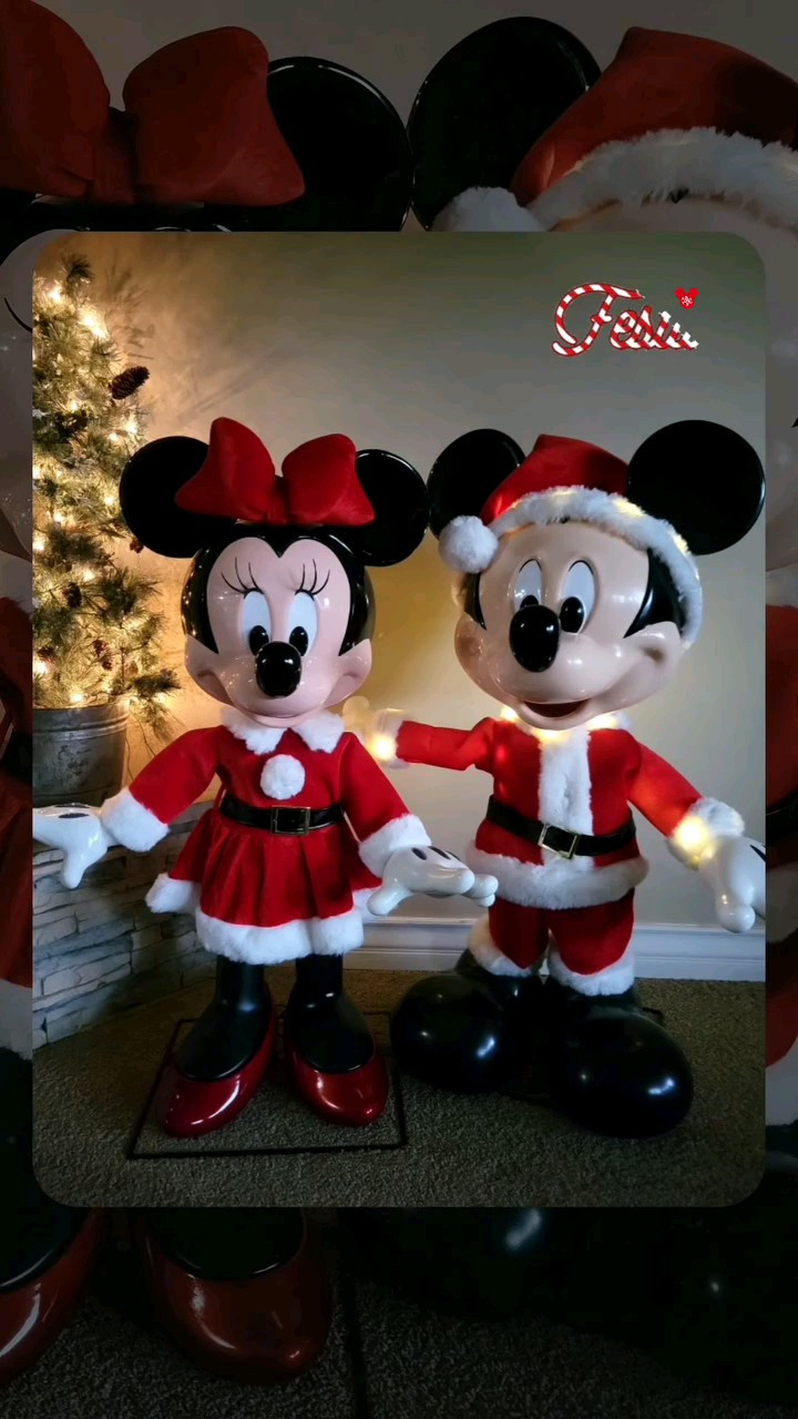 Animated Disney Mickey and Minnie Mouse 🐭 - We searched high & low for Minnie (I bought Mickey last year) & I don't mean to be dramatic.. BUT they're literally my favorite things I own 🥹 You might have to look in store to find them! I do a Disney theme for Christmas & I linked so many beautiful Disney finds that I want (mostly need 🤪) Remember get a price drop notification if you heart a post/save a product 😉 

✨️ P.S. if you follow, like, share, save, or shop my post (either here or @coffee&clearance).. thank you sooo much, I appreciate you! As always thanks sooo much for being here & shopping with me 🥹 

| disney christmas, disney holiday, mickey mouse, mickey mouse ears, animattonic, the home depot, christmas decorations, indoor decorations, indoor christmas decorations, christmas decor, christmas tree, christmas, christmas disney, disney christmas outfit, christmas living room, Christmas ornaments, ornaments, tree ornaments, minnie mouse, disneyland, disney world, disney store, disney ears, disney adult, disney style, disney disney outfits, christmas party, disney amazon, disney bound, disney mom, disney world christmas | 

#LTKGiftGuide #LTKHoliday #LTKHome #LTKSeasonal #LTKVideo #LTKFamily #LTKKids

