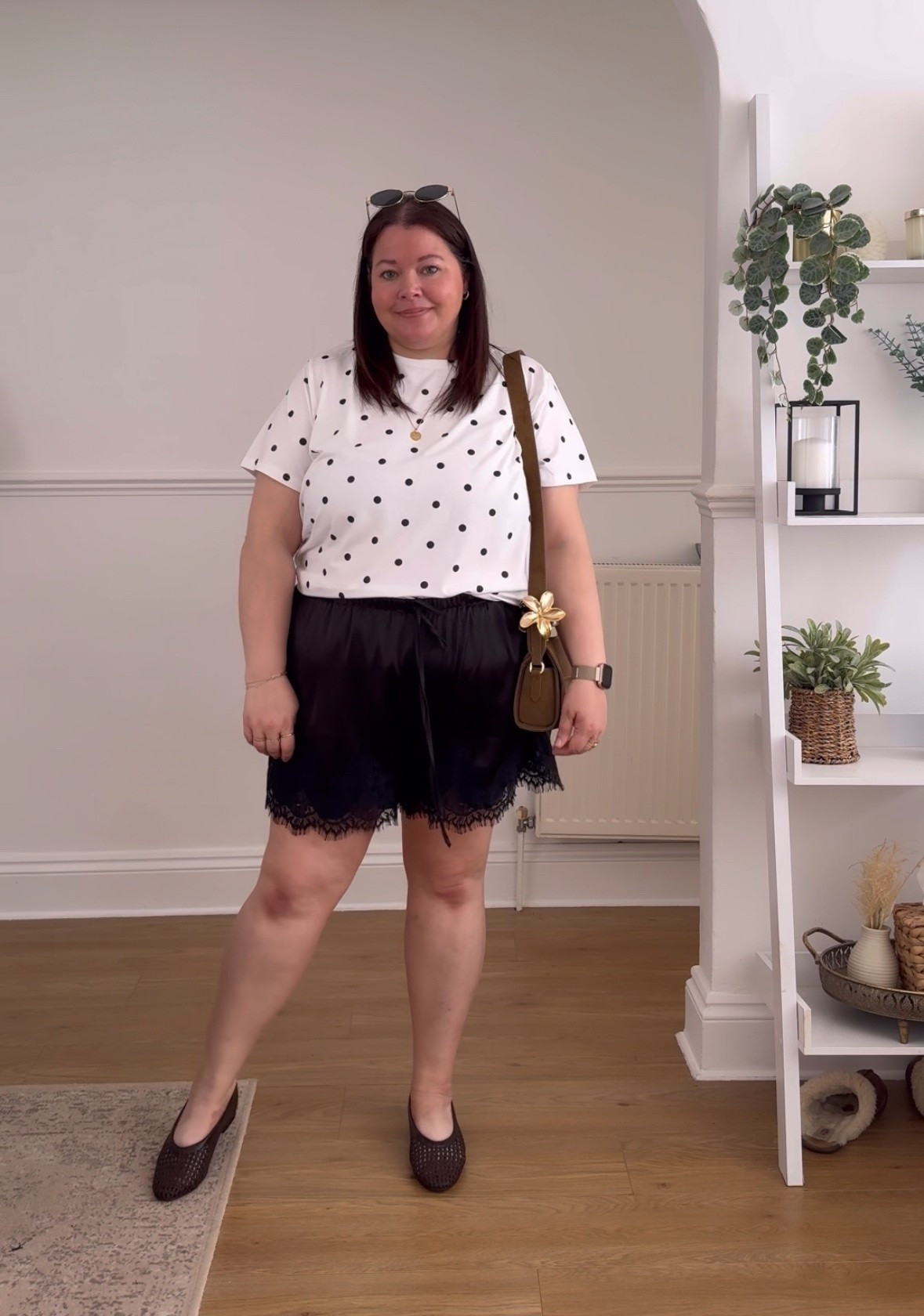 Curvy summer outfit with lace and polka dots

#LTKsummer #LTKuk #LTKplussize