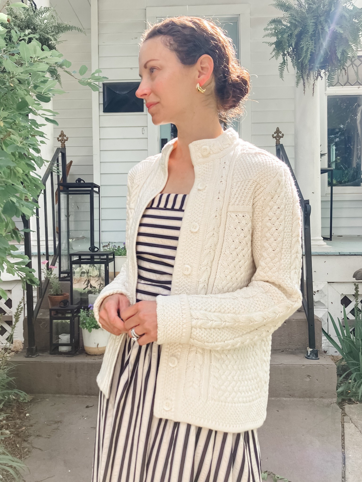 Early fall outfit!
Petite outfit. Classic outfit. French outfit. Modest outfit. Preppy outfit. 

#LTKStyleTip #LTKPetite #LTKOver40