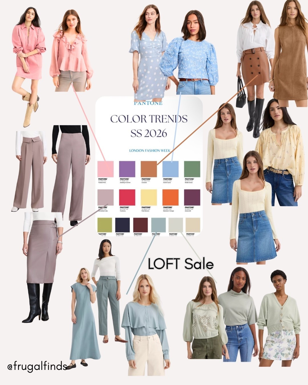 LOFT has a sale right now and when I was looking, I noticed that it is giving SPRING 2026 COLORS! All of these items are more than 50% off—all of them. Each piece. Go crazy!

#LTKSaleAlert #LTKSeasonal #LTKootd