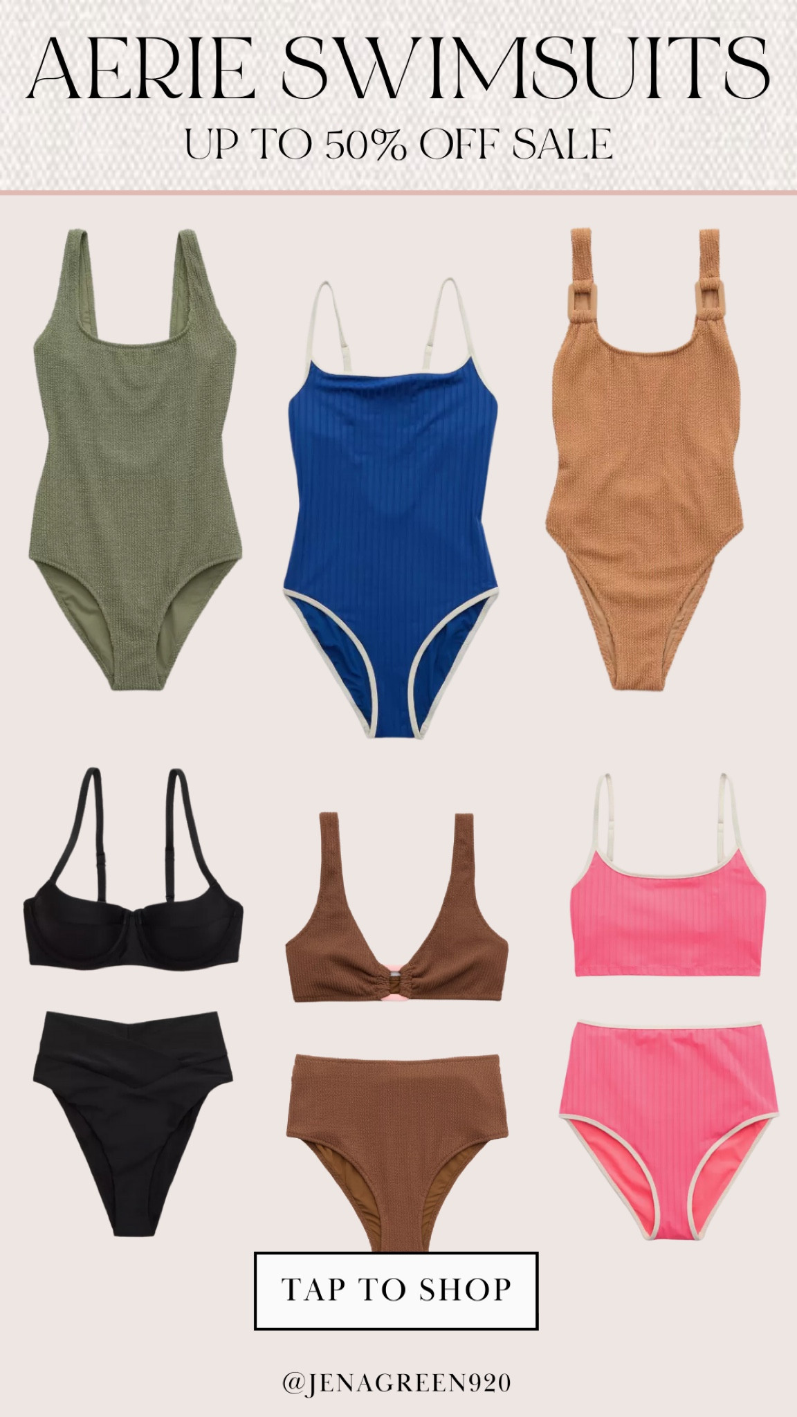 Aerie Swimsuits | Aerie Sale | Aerie Bikinis | Vacation Outfits | Resort Wear

#LTKstyletip #LTKswim #LTKfindsunder50