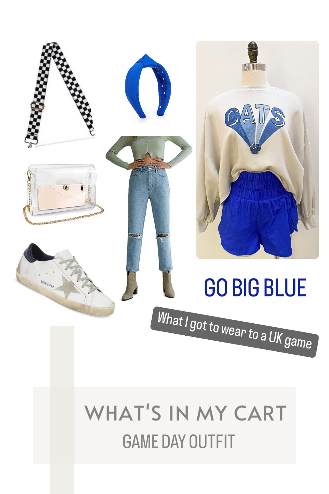 What I bought for a UK football game! GO CATS!! 

#LTKunder100 #LTKstyletip #LTKSeasonal