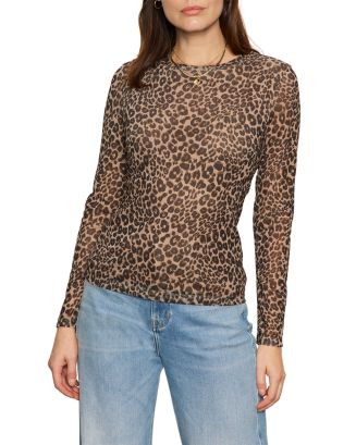 Sanctuary Long Sleeve Mesh Top  | Bloomingdale's Women | Bloomingdale's (US)