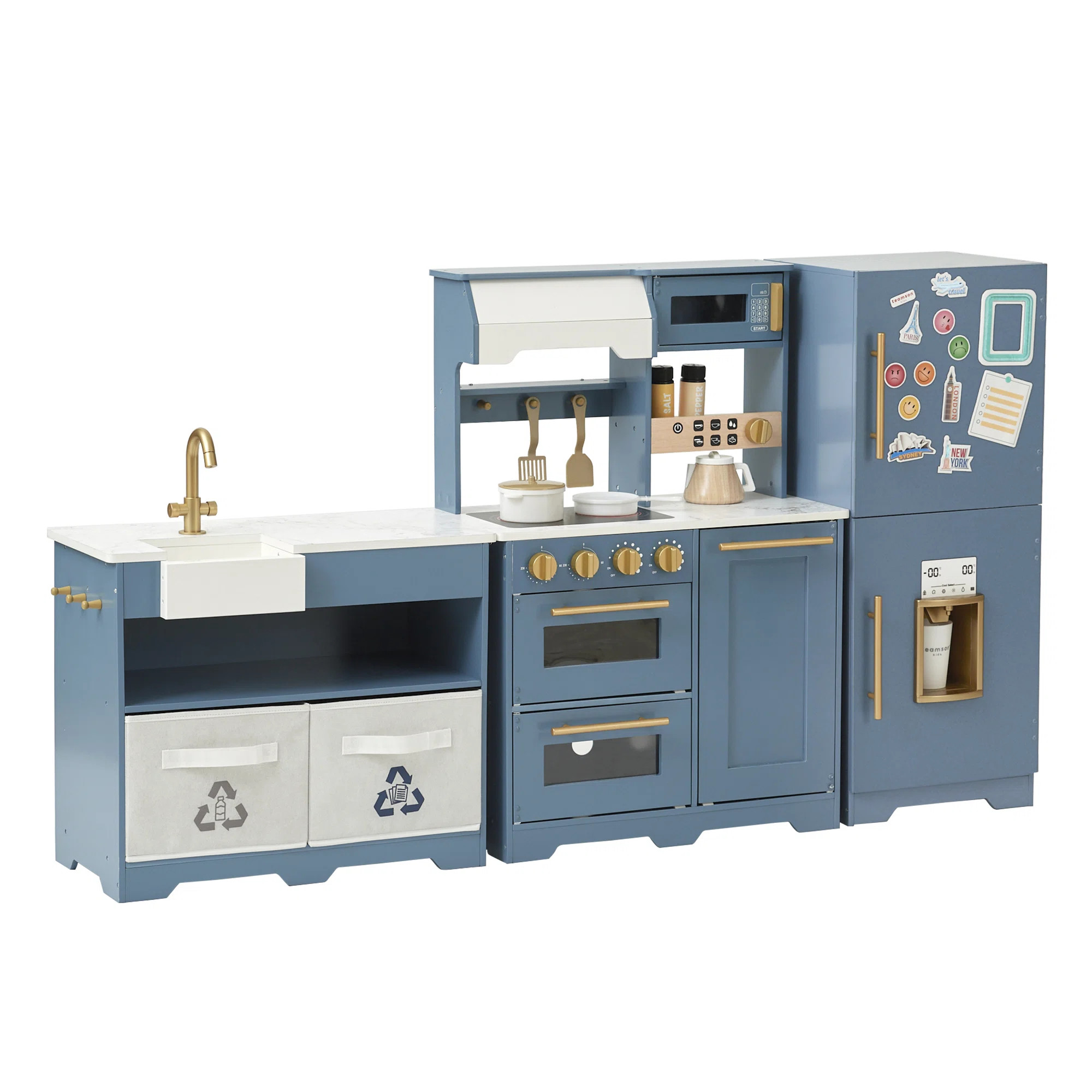 Teamson Kids Little Chef Atlanta Modular Play Kitchen | Wayfair North America