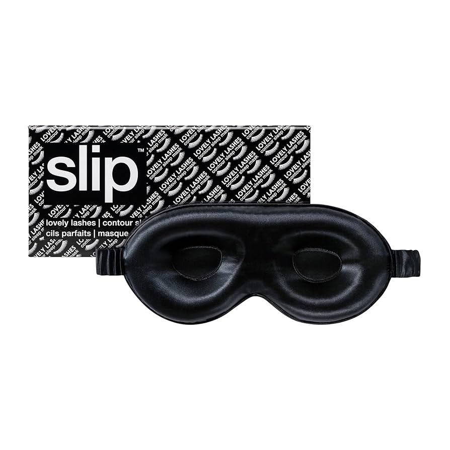 slip Contour Sleep Mask | 100% Pure Mulberry Silk, Ultra Soft | Contoured Design, Prevents Eye Pr... | Amazon (US)