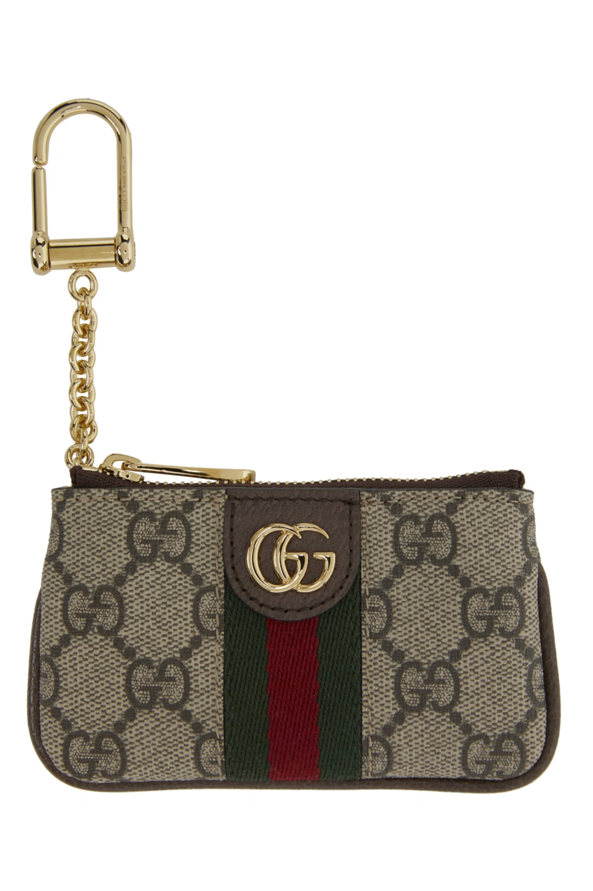 Gucci - Beige & Brown Ophidia Key Case | SSENSE