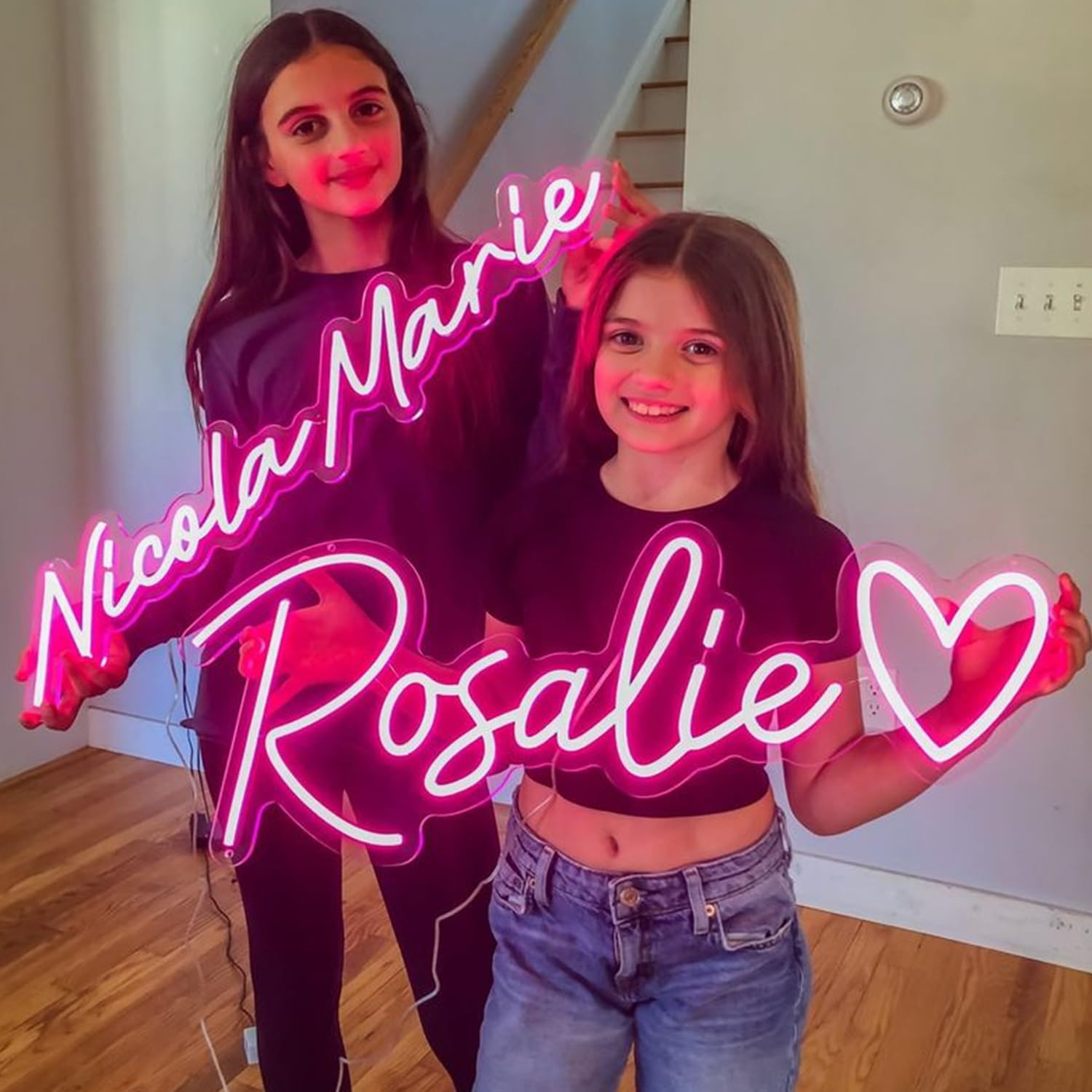 Custom Neon Signs, Neon Sign Customizable for Wall Decor, Personalized Neon Sign for Wedding Birt... | Amazon (US)