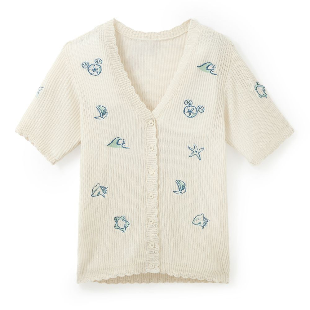 Mickey Mouse Icon Knit Button Down Top for Adults by Her Universe Official shopDisney | Disney Store